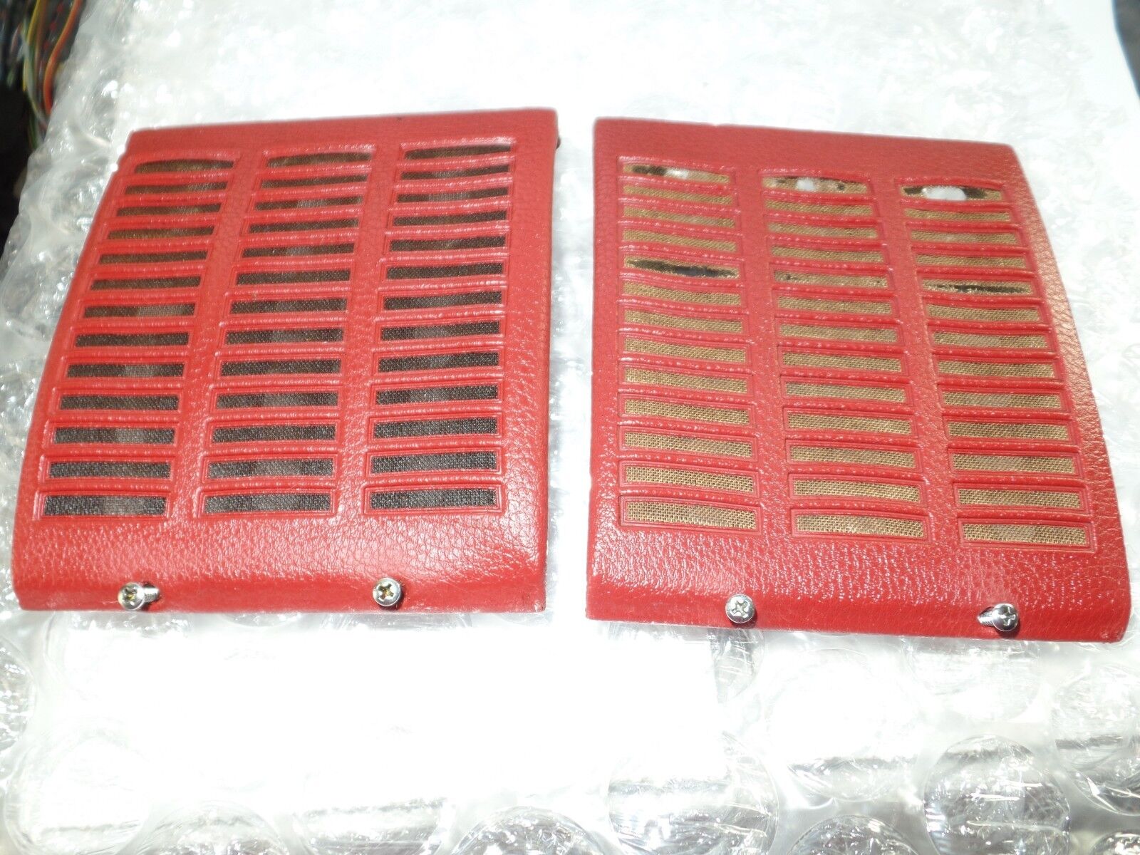 Mercedes sl W107 grille speakers cover 450 380 560 slc 450sl 380sl 560sl dash