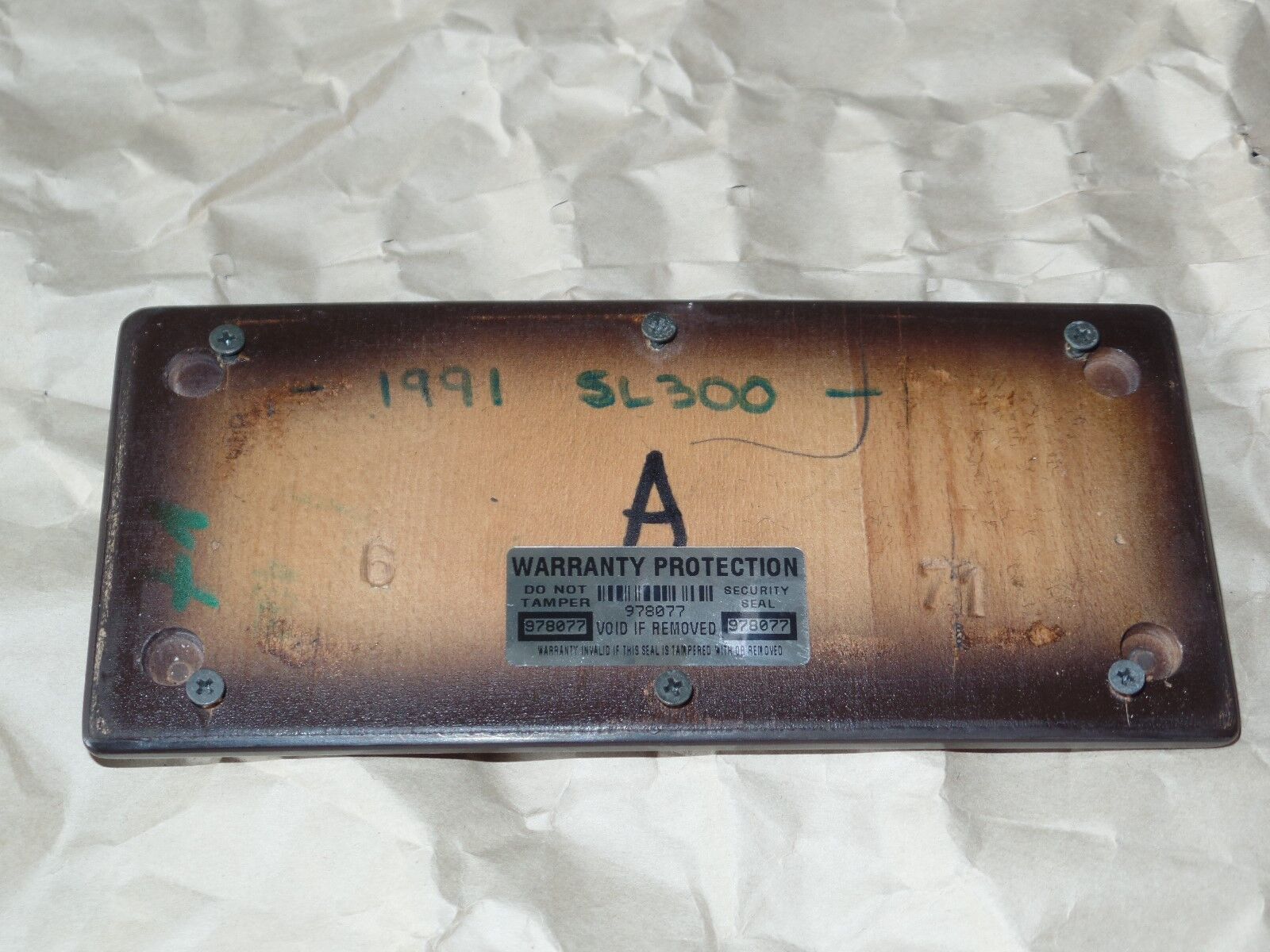 MERCEDES SL AshTray Burl Wood Trim sl500 sl320 sl600 R129 129 300 500 600 Cover