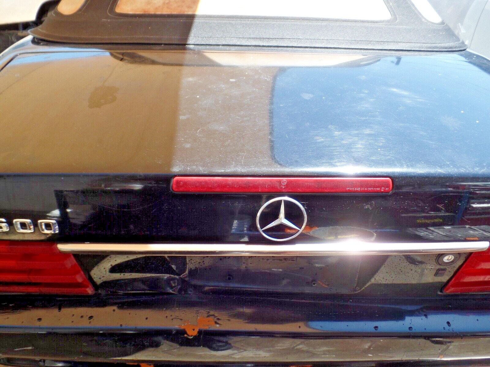 Mercedes SL r129 Trunk Lid 300sl 500sl 600sl sl73 320sl 300 500 600  Black door