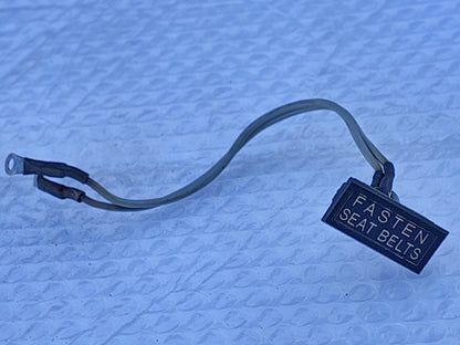 Mercedes Fasten seat belt sign light 380sl 450sl 450 w107 560sl SLC w107 107