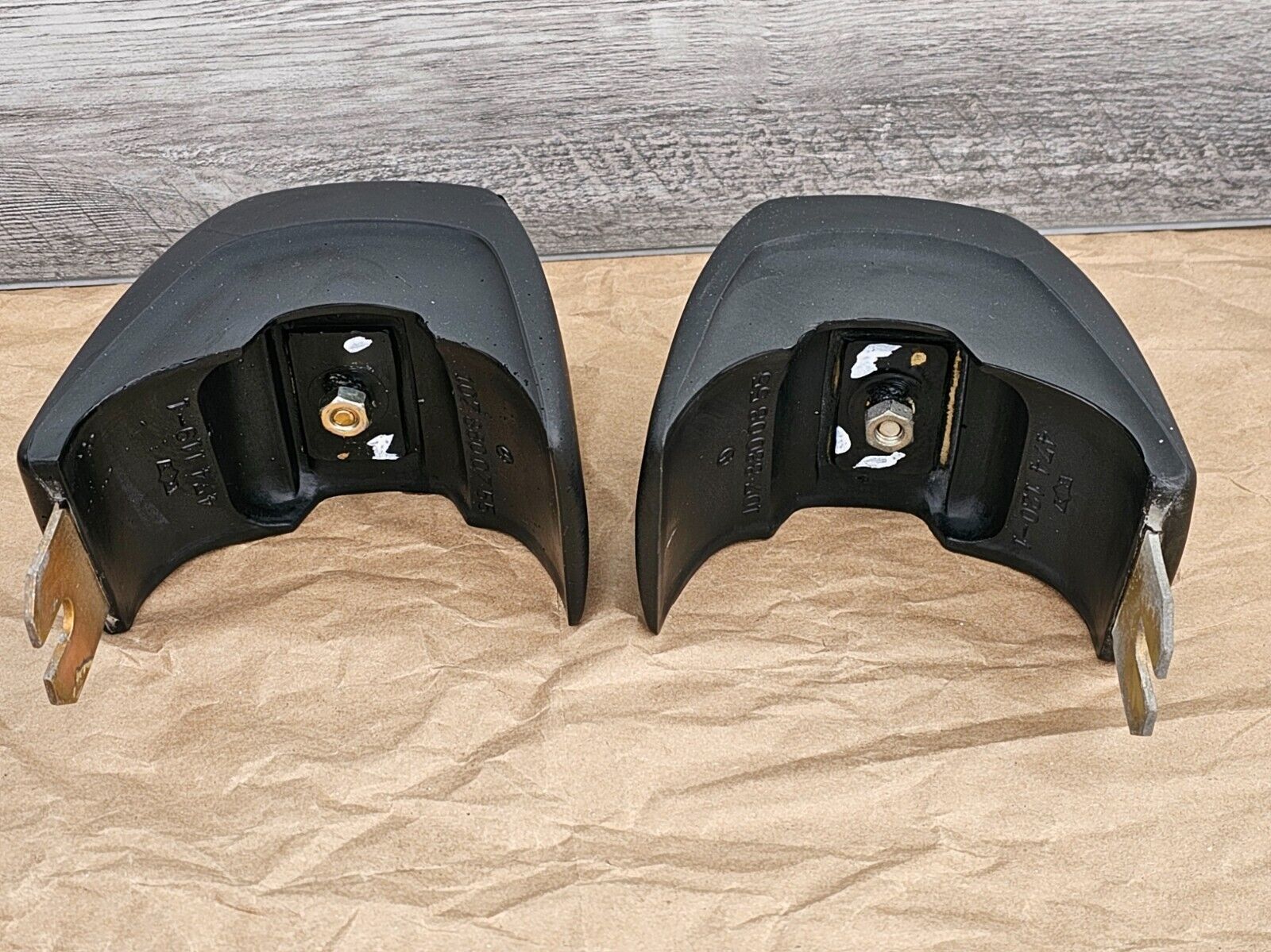 Mercedes SL front bumper guard pair 1078800755 1078800855 380 450 560 w107 r107