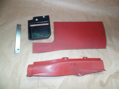 Mercedes sl W107 Lining Panel 450 380 560 slc 107 450sl 380sl 560sl 450slc red 