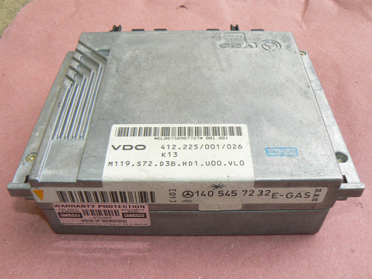 Mercedes S E-Gas Control Module S500 SEL 500sel 500 140 1405457232 VDO e Gas
