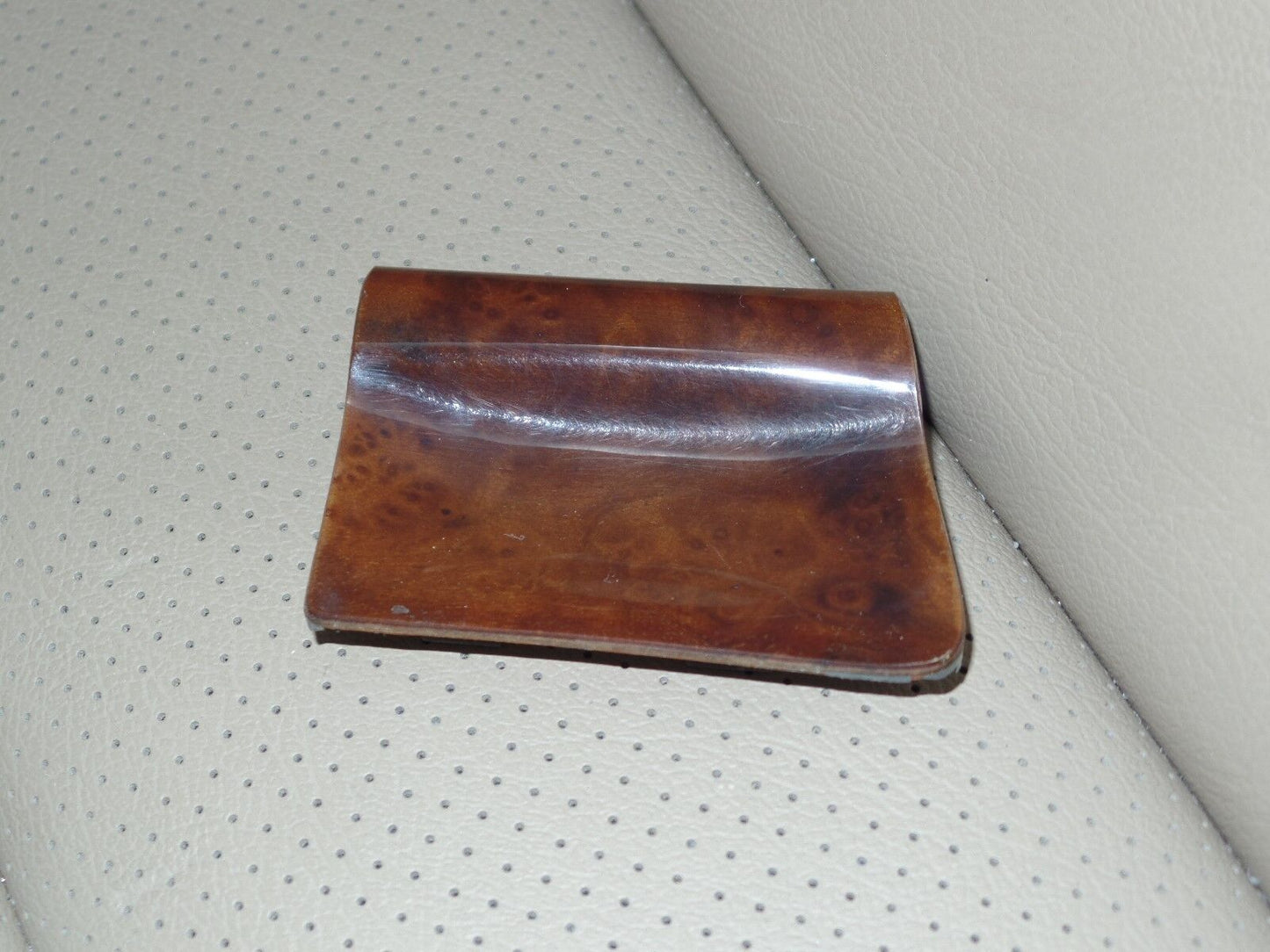 Mercedes sl Door HandleTrim Recess 300sl 500sl 600sl 300 500 600 r129 burl wood