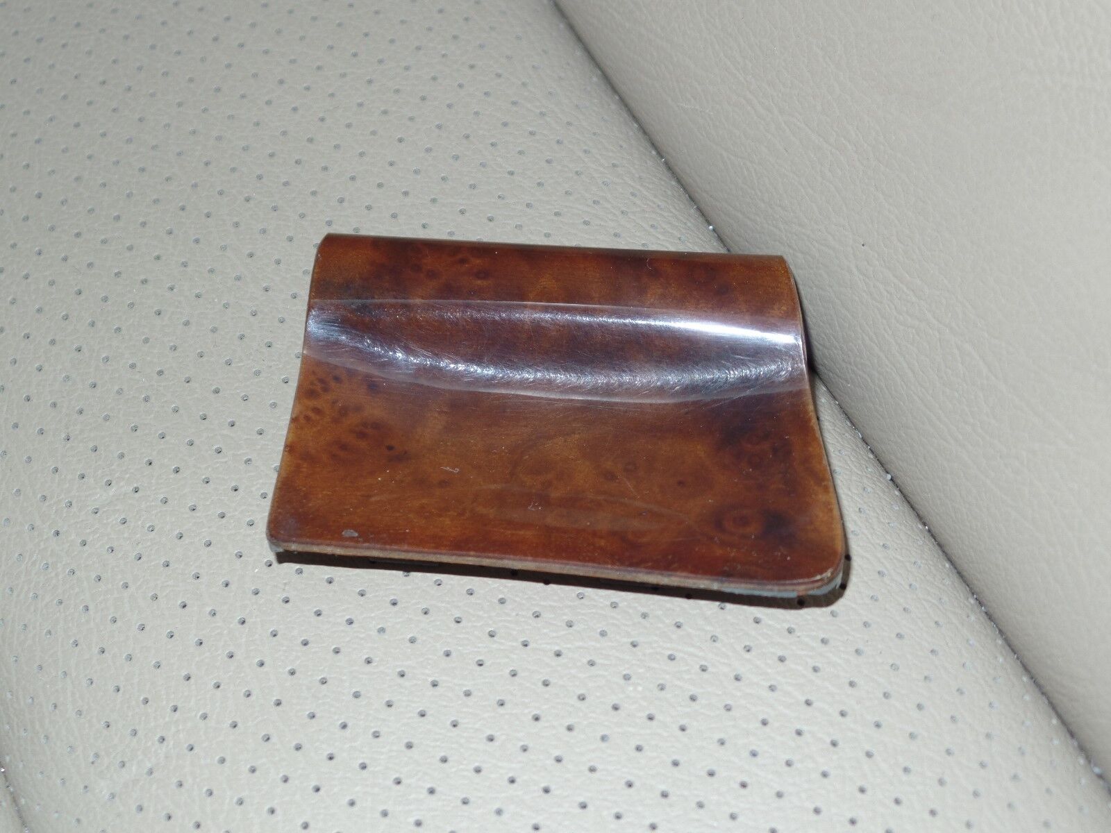 Mercedes sl Door HandleTrim Recess 300sl 500sl 600sl 300 500 600 r129 burl wood