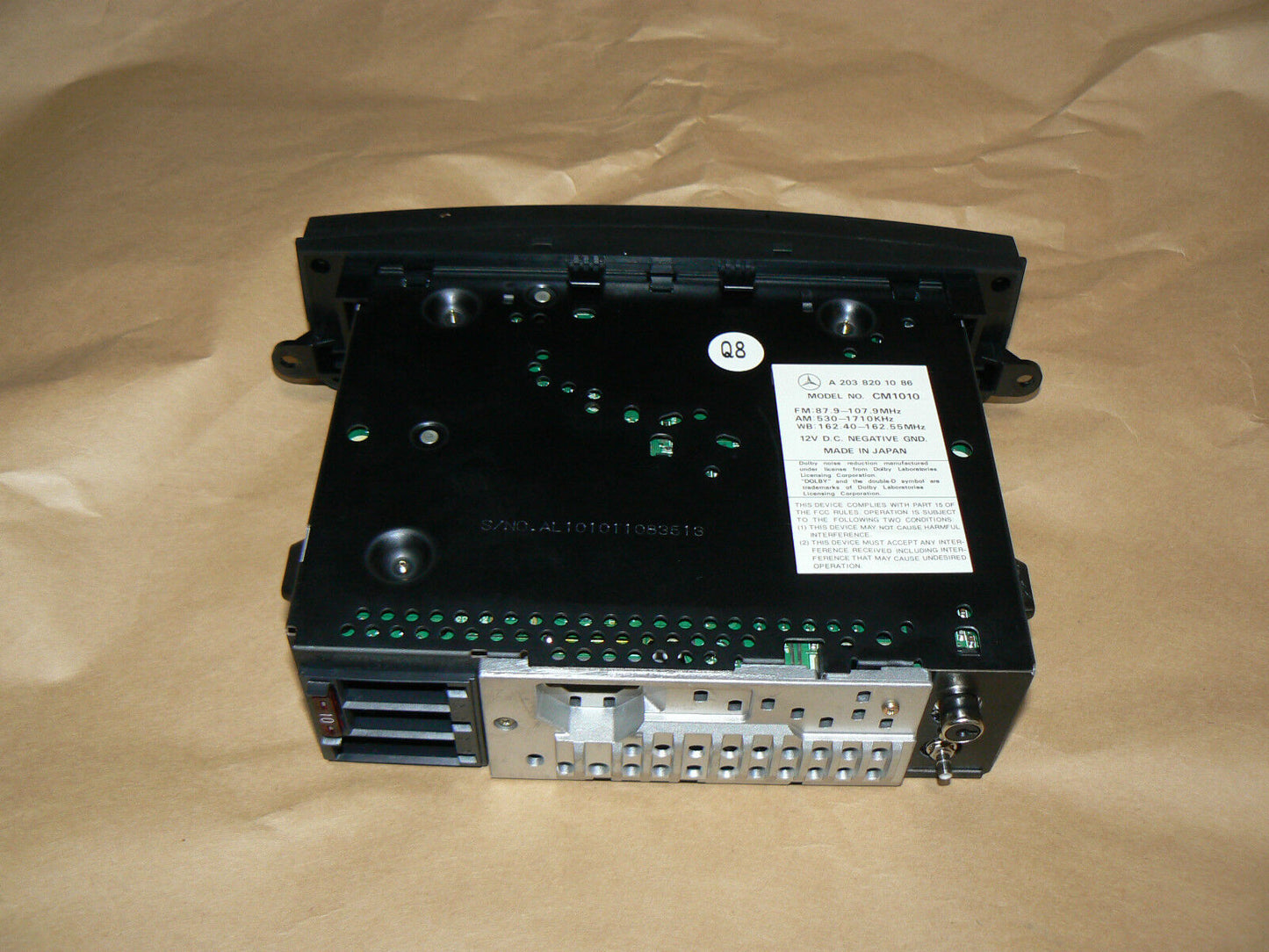 Mercedes Benz Radio Tape AM/FM c230 c320 230 320 w203 coupe c240 240 sedan 