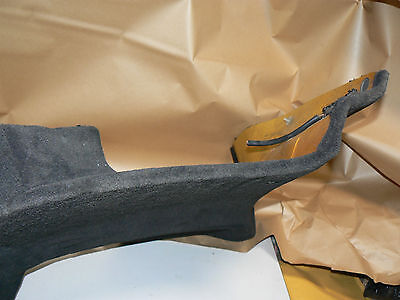 Mercedes SL Quarter  Panel carpet Trim sl500 sl320 sl600 Black Left rear 500 